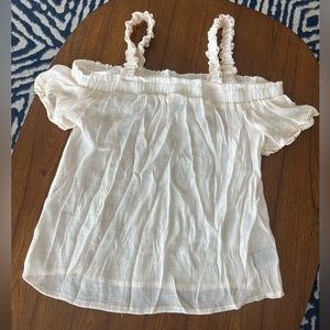 Small Cream Sheer Shirt